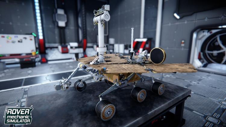 A Mars rover available in Rover Mechanic Simulator. Source: Pyramid Games SA