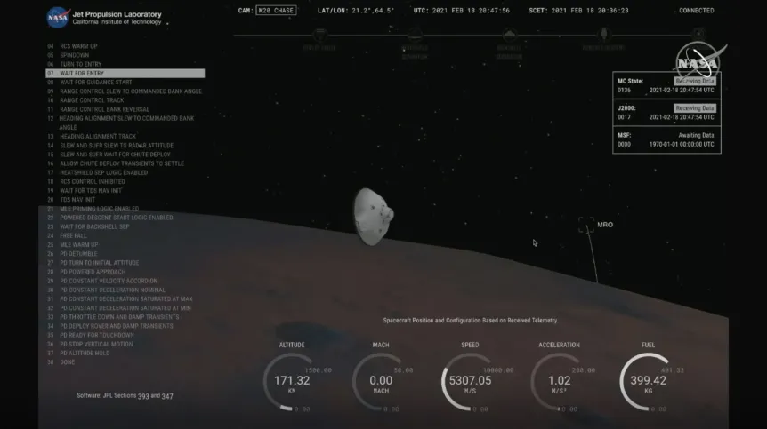 Fot. EPA/NASA 18.02.2021