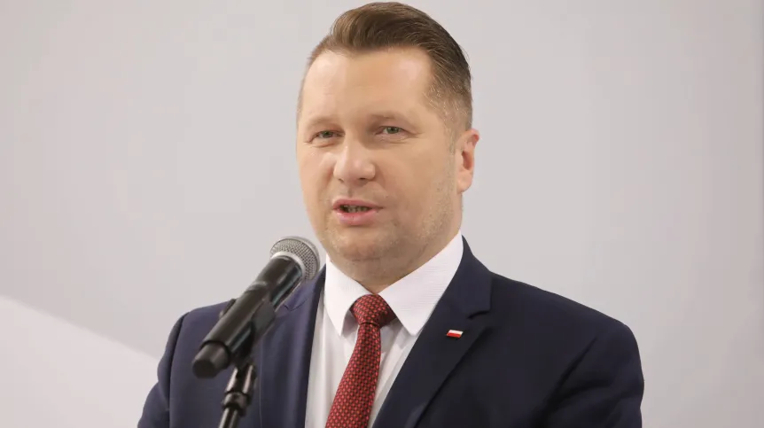  29.10.2020. Minister edukacji i nauki Przemysław Czarnek. PAP/Wojciech Olkuśnik