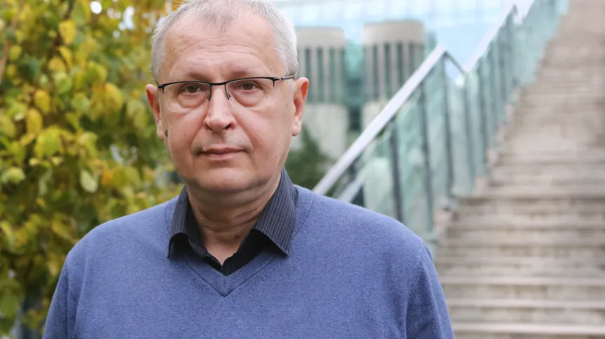 Prof. Cezary Cieśliński. Fot. Magdalena Wiśniewska-Krasińska/Archiwum FNP