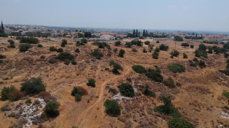 The site studied by Polish archaeologists, view from a drone. Photo from IA UKSW press release