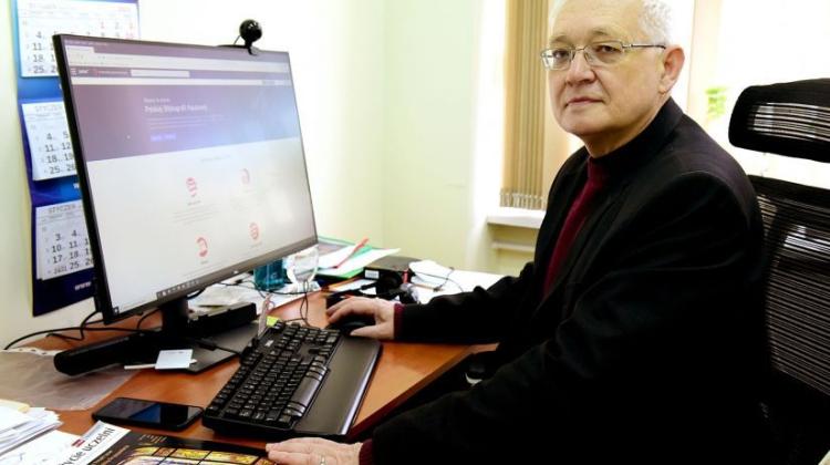 Prof. Volodymyr Mosorov z Instytutu Informatyki Stosowanej PŁ. Fot. Jacek Szabela