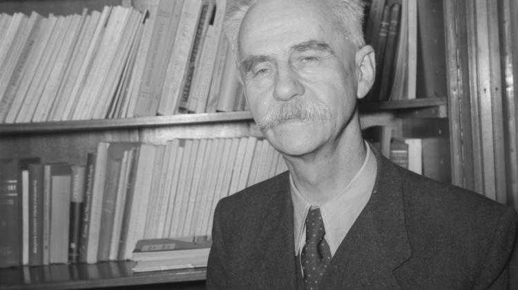 01.1956. Prof. Tadeusz Kotarbiński. PAP/Adam Mottl