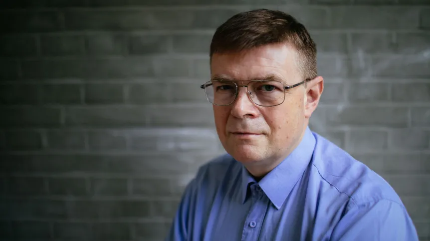30.06.2021. Pracownik naukowy Instytutu Historycznego Uniwersytetu Warszawskiego dr hab. Tadeusz Rutkowski. PAP/Albert Zawada
