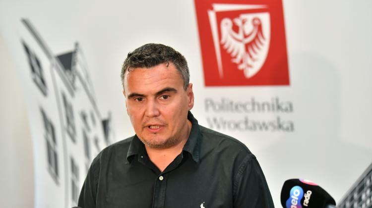 9.08.2020. Professor Marcin Drąg. PAP/Maciej Kulczyński