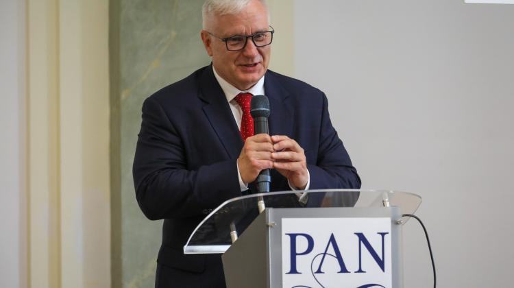 Warszawa, 29.06.2023. Prezes PAN prof. Marek Konarzewski. Fot. PAP/Paweł Supernak