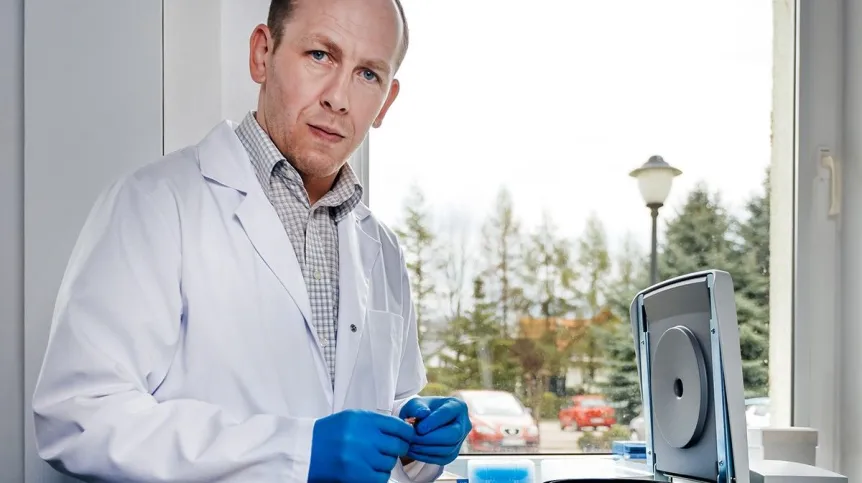 Dr. Adam Jurgoński, a professor at the Institute of Animal Reproduction and Food Research PAS in Olsztyn. Photo from press release