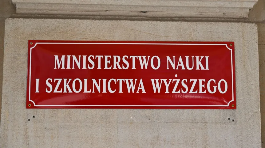  20.03.2024. Siedziba Ministerstwa Nauki i Szkolnictwa Wyższego w Warszawie. PAP/Radek Pietruszka