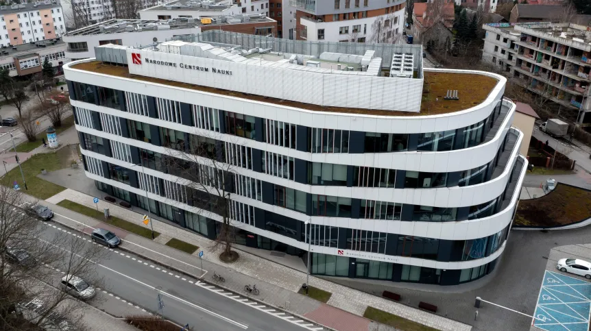 21.02.2024. Siedziba Narodowego Centrum Nauki przy ul. Twardowskiego 16 w Krakowie. PAP/Łukasz Gągulski