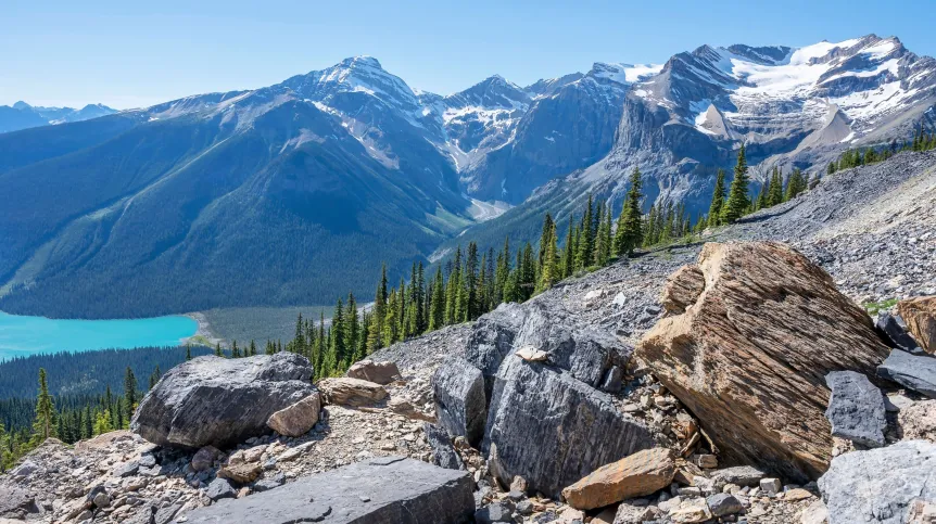 Stanowisko paleontologiczne Burgess Shale. Fot. Adobe Stock