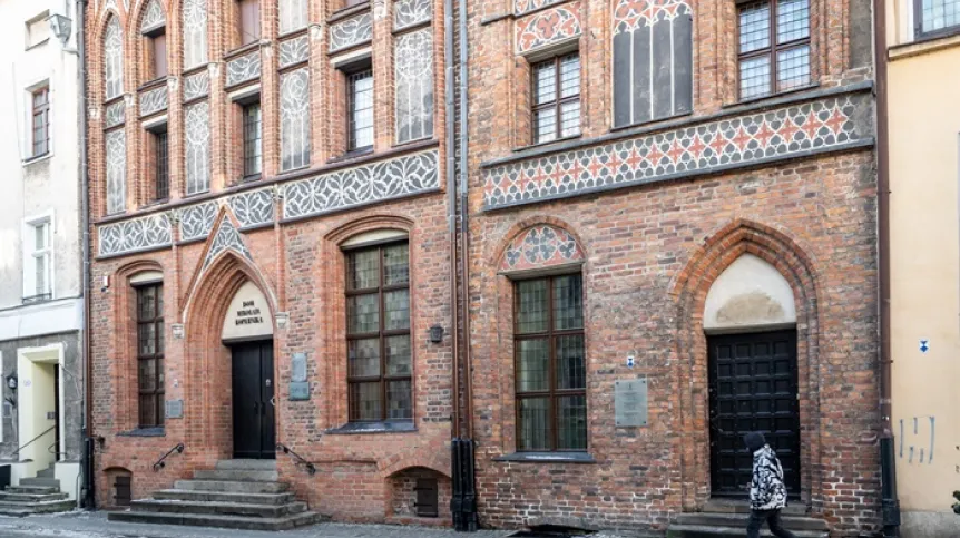 Dom Mikołaja Kopernika – oddział Muzeum Okręgowego w Toruniu (jm) PAP/Tytus Żmijewski