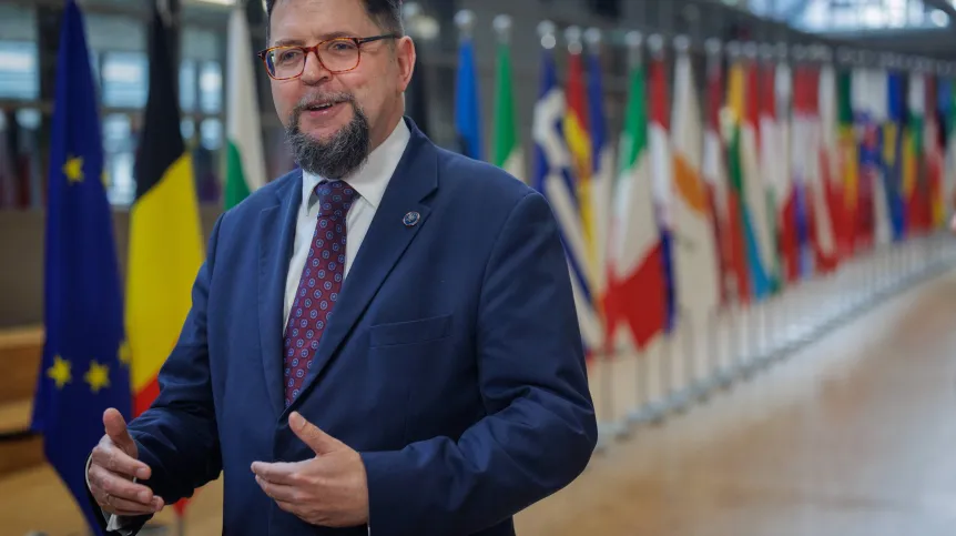 Wiceminister nauki i szkolnictwa wyższego Andrzej Szeptycki, Belgia, EPA/OLIVIER MATTHYS Dostawca: PAP/EPA