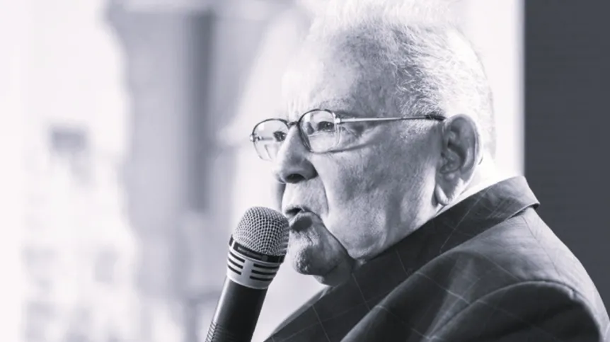 Fizyk, nauczyciel akademicki, propagator historii Gdańska Andrzej Januszajtis (sko) PAP/Piotr Matusewicz