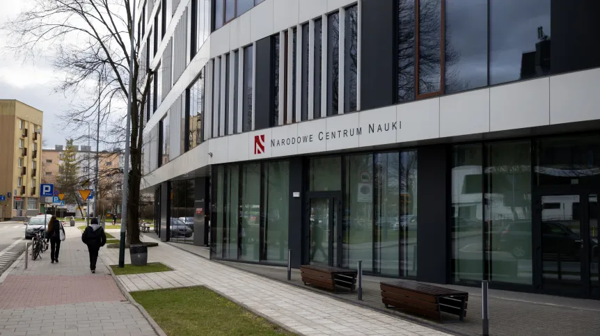 Kraków, 21.02.2024. Siedziba Narodowego Centrum Nauki przy ul. Twardowskiego 16 w Krakowie. PAP/Łukasz Gągulski