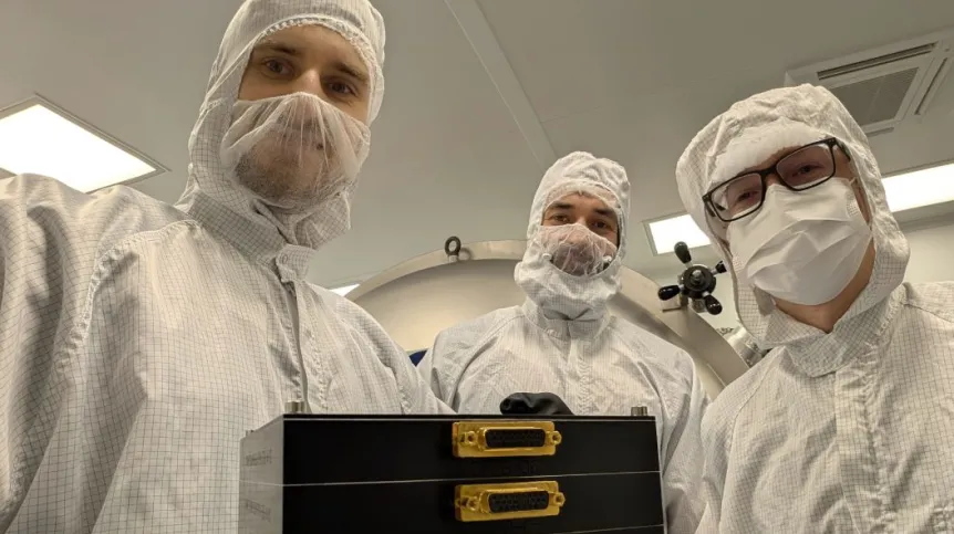 Photo from the Space Research Centre PAS press release