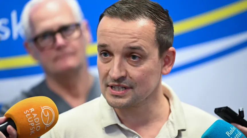 Słupsk, 22.10.2026. Dr n. med. Daniel Maliszewski. Fot. PAP/Piotr Kowala