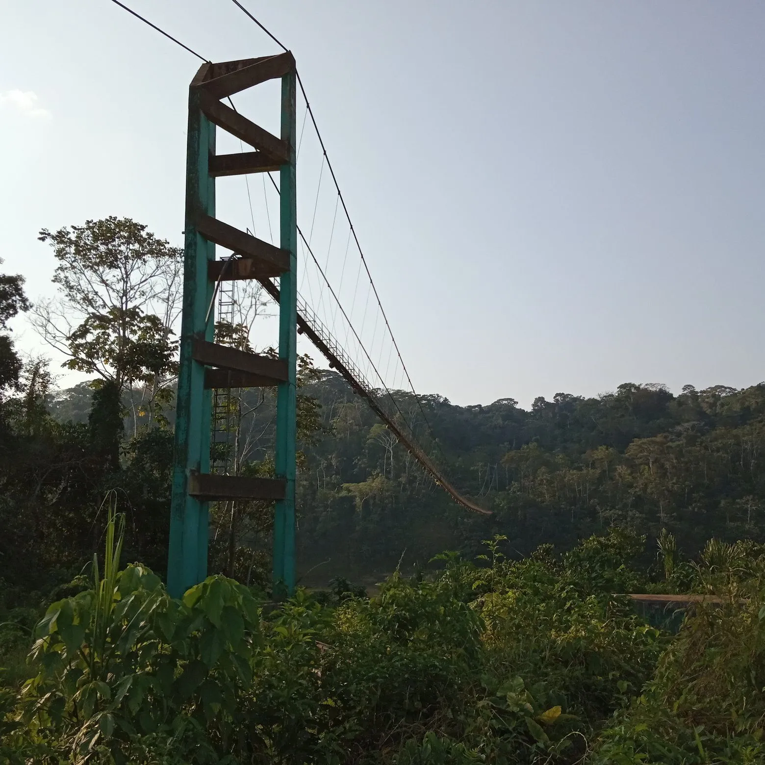 The aqueduct bridge in Nueva Luz, photo: Kacper Świerk