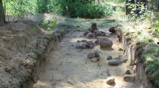 Excavations in Sobota. Photo from press release