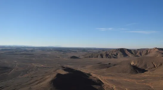 General view of the Atbai Desert landscape. Photo: The Atbai Survey Project.