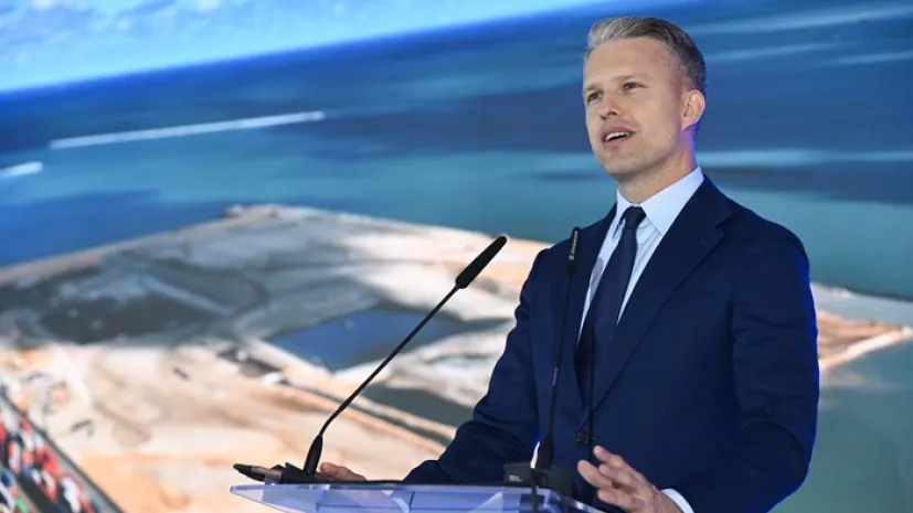 Wiceminister infrastruktury Arkadiusz Marchewka  (jm) PAP/Adam Warżawa