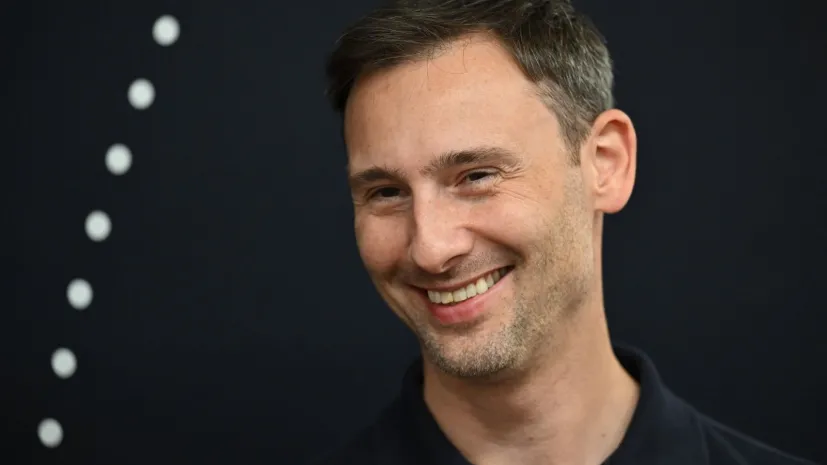 Gdańsk, 07.10.2025. Astronauta Sławosz Uznański-Wiśniewski.  PAP/Adam Warżawa