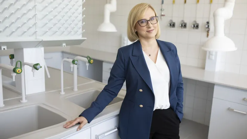 Na zdjęciu prof. Anna Michalska-Ciechanowska z Katedry Technologii Owoców, Warzyw i Nutraceutyków Roślinnych. Fot. materiały prasowe