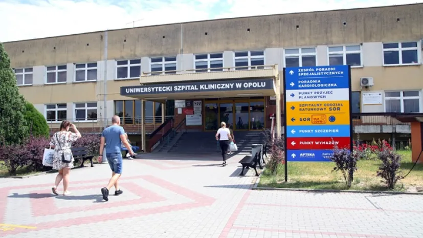 Uniwersytecki Szpital Kliniczny w Opolu (olm) PAP/Krzysztof Świderski