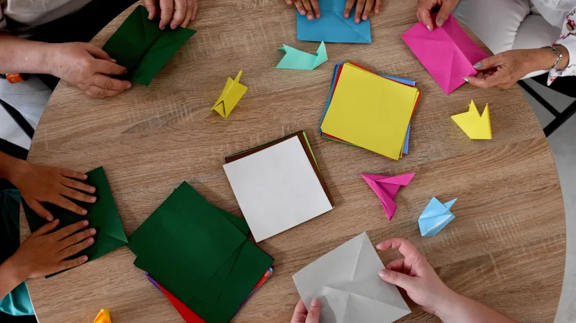 03.08.2019. Warsztaty origami. PAP/Darek Delmanowicz